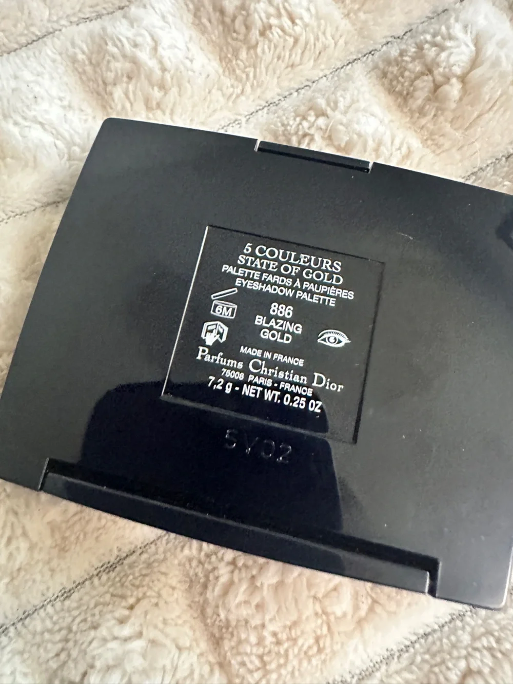 Dior Limited Edition Holiday 2015 Collector Shimmer 5-Color Eyeshadow Palette